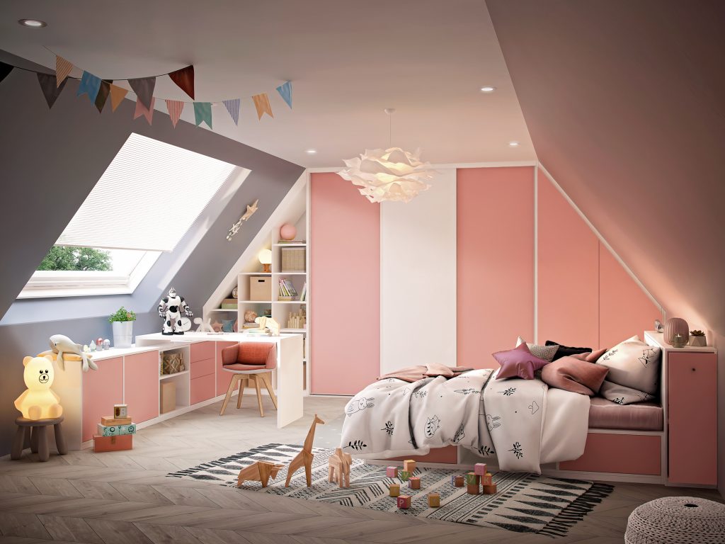 Rangement pour une chambre d’enfant - L'aménagement sur mesure
